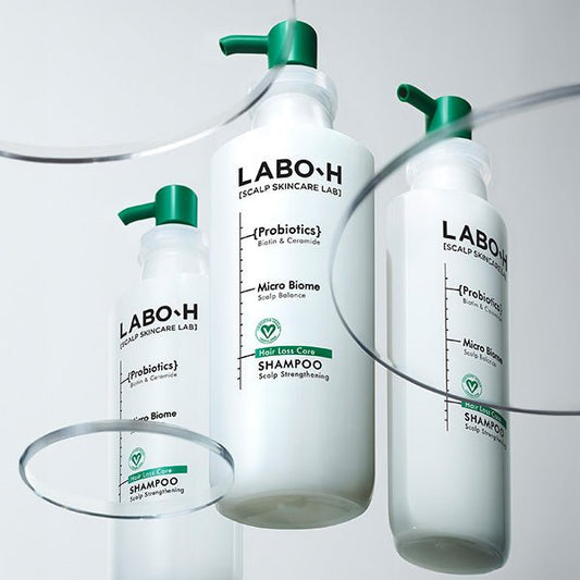 Labo - H Scalp Strengthening Shampoo 400ml شامبو لابو - إتش لتقوية فروة الرأس - Princess Cosmetics Qatar