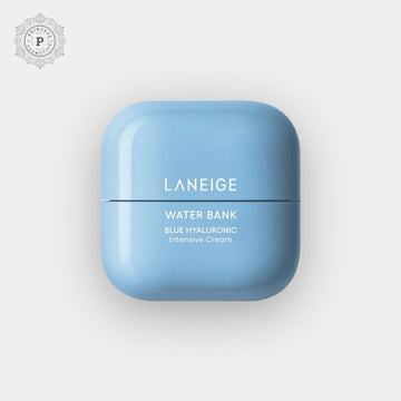 Laneige Water Bank Blue Hyaluronic Intensive Cream 50ml. لانيج ووتر بانك كريم الهيالورونيك الأزرق المكثف 50 مل - Princess Cosmetics Qatar