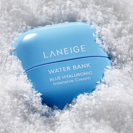 Laneige Water Bank Blue Hyaluronic Intensive Cream 50ml. لانيج ووتر بانك كريم الهيالورونيك الأزرق المكثف 50 مل - Princess Cosmetics Qatar