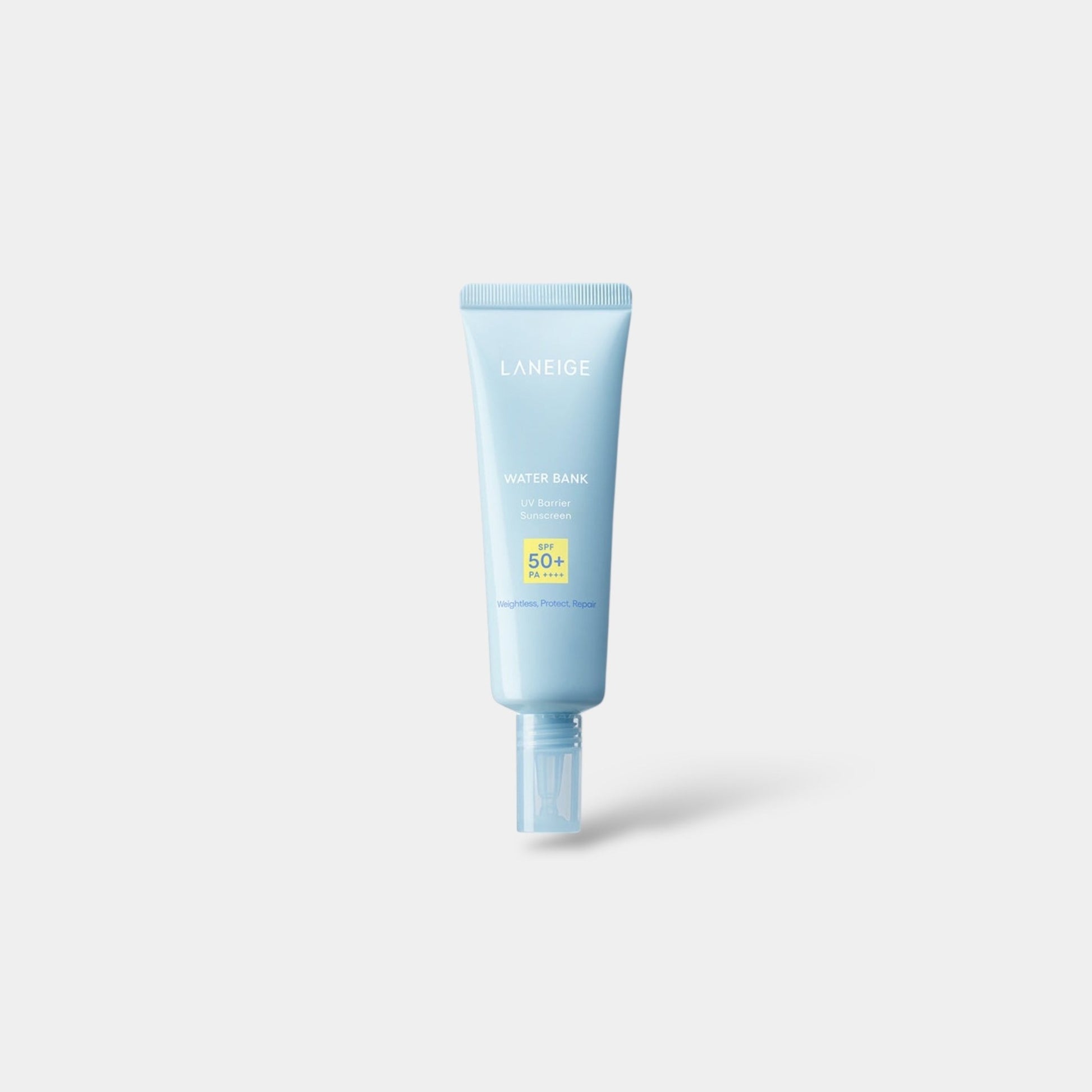 Laneige Water Bank UV Barrier Sunscreen 50ml واقي الشمس حاجز الأشعة فوق البنفسجية لبنك المياه في لانيج - Princess Cosmetics Qatar