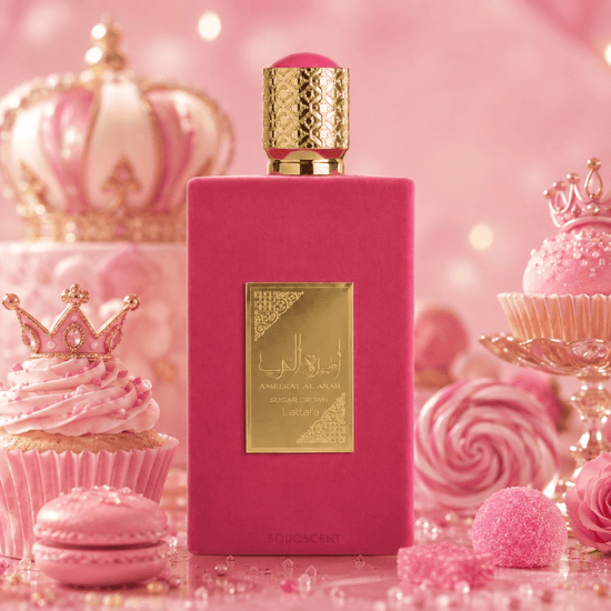 Lattafa Ameerat Al Arab Sugar Crown 100ml لطافة أميرة العرب تاج السكر - Princess Cosmetics Qatar