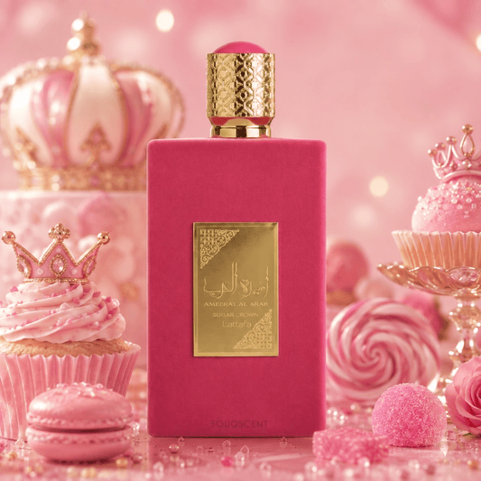 Lattafa Ameerat Al Arab Sugar Crown 100ml لطافة أميرة العرب تاج السكر - Princess Cosmetics Qatar
