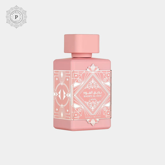 Lattafa Badee Al Oud Noble Blush 100ml لطافة بادي العود نوبل أحمر الخدود - Princess Cosmetics Qatar