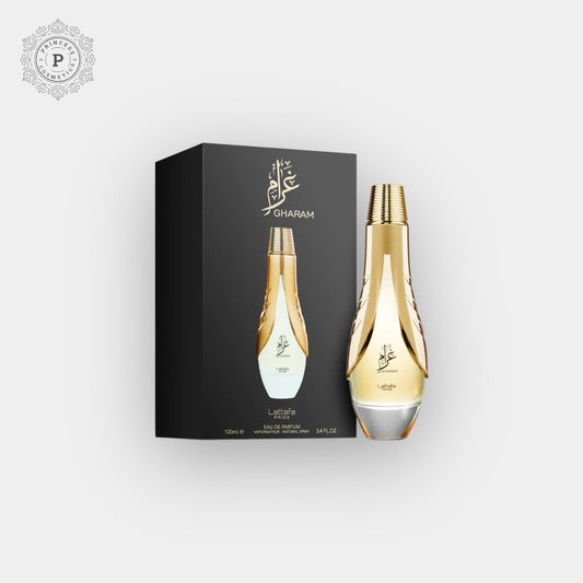 Lattafa Gharam 100ml. لطافة غرام - Princess Cosmetics Qatar