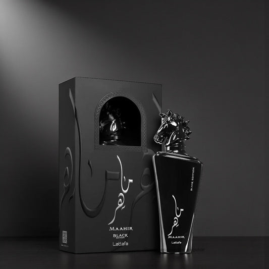 Lattafa Legacy Maahir Black 100ml لاتافـا ليغاسي ماهر بلاك - Princess Cosmetics Qatar