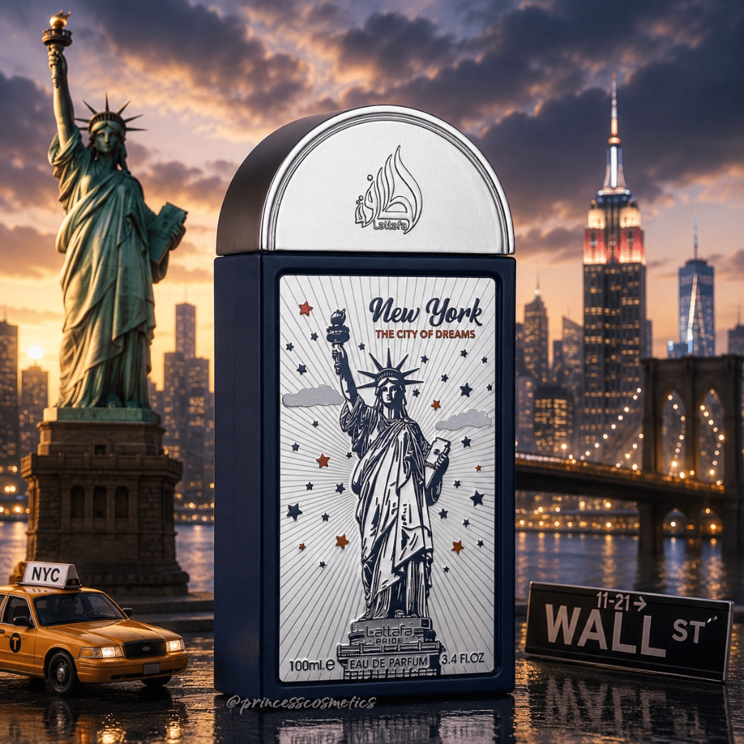 Lattafa New York The City of Dreams 100ml لطافة نيويورك مدينة الأحلام - Princess Cosmetics Qatar