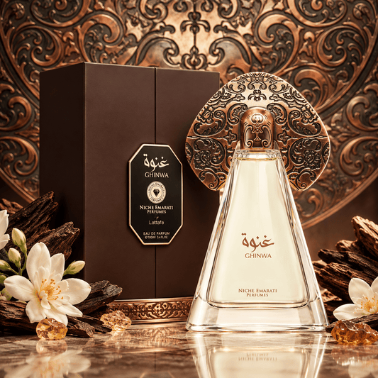 Lattafa Niche Ghinwa 100ml لطافة نيش غنوة - Princess Cosmetics Qatar