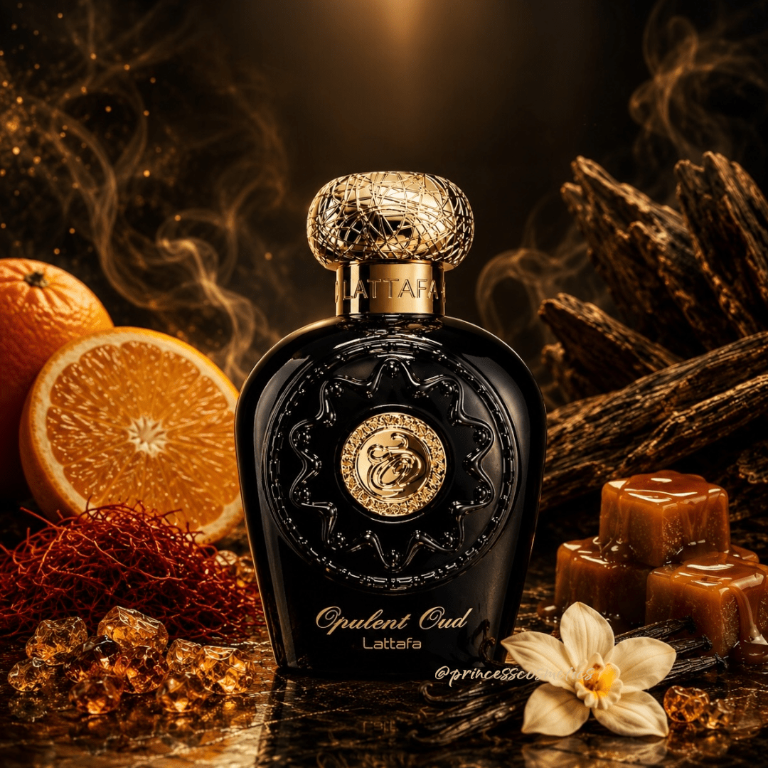 Lattafa Opulent Oud 100ml لطافة عود فاخر - Princess Cosmetics Qatar