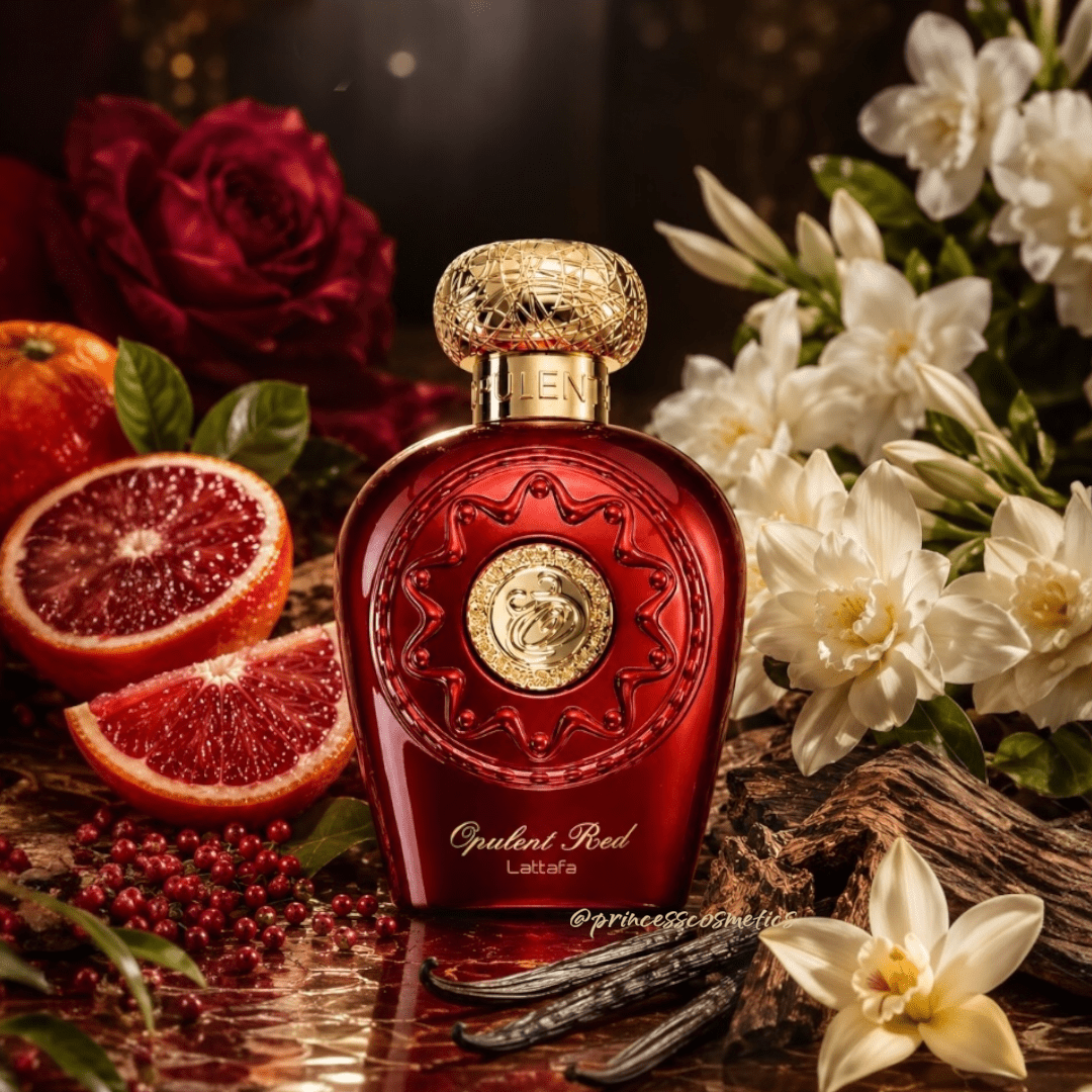 Lattafa Opulent Red 100ml لطافة أحمر فاخر - Princess Cosmetics Qatar