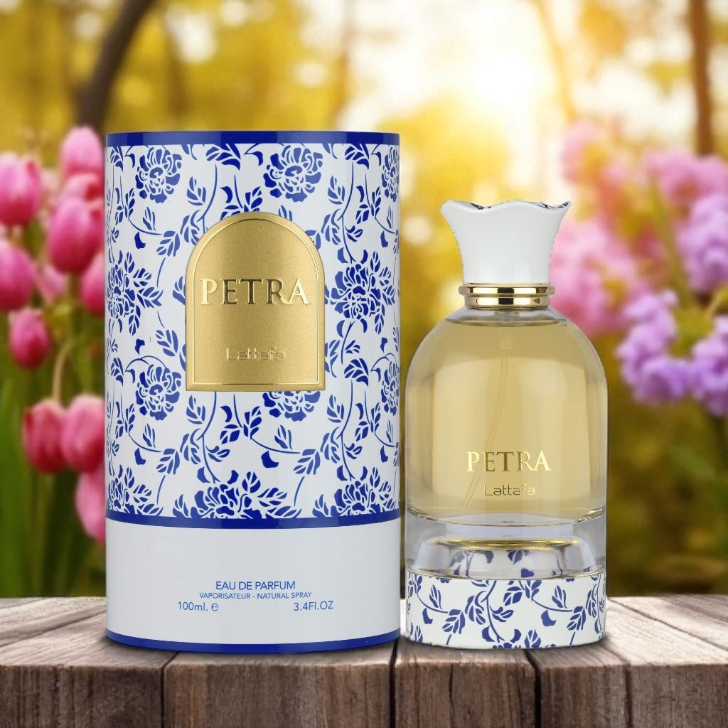 Lattafa Petra 100ml لطافة بترا – Princess Cosmetics Qatar
