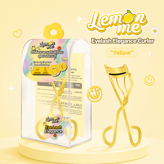 Lemon Me Eyelash Elegance Curler أداة تجعيد الرموش الأنيقة من ليمون مي - Princess Cosmetics Qatar