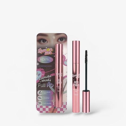Lemon Me HD PRO Everyday Look Super Curl Mascara 6g ماسكارا ليمون مي إتش دي برو لإطلالة يومية فائقة التجعيد - Princess Cosmetics Qatar