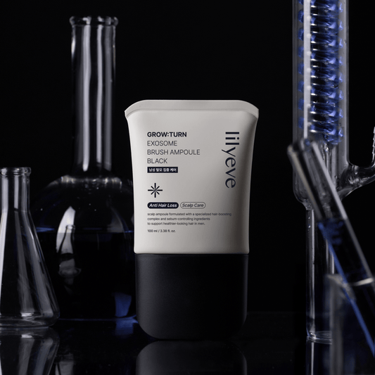 LILYEVE Grow: Turn Exosome Brush Ampoule Prime 100ml ليلييف جرو: حوّل فرشاة الإكسوسوم إلى أمبولة برايمر - Princess Cosmetics Qatar
