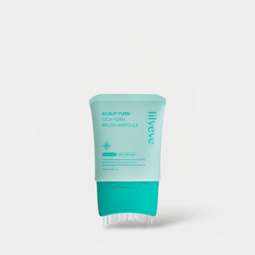 Lilyeve Scalp: Turn Cica PDRN Brush Ampoule 100ml ليلييف سكالب: أمبولة فرشاة تيرن سيكا بي دي آر إن - Princess Cosmetics Qatar