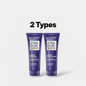 Loreal Paris EverPure Brass Toning Purple Line 200ml لوريال باريس إيفربيور النحاس التنغيم خط الأرجواني - Princess Cosmetics Qatar