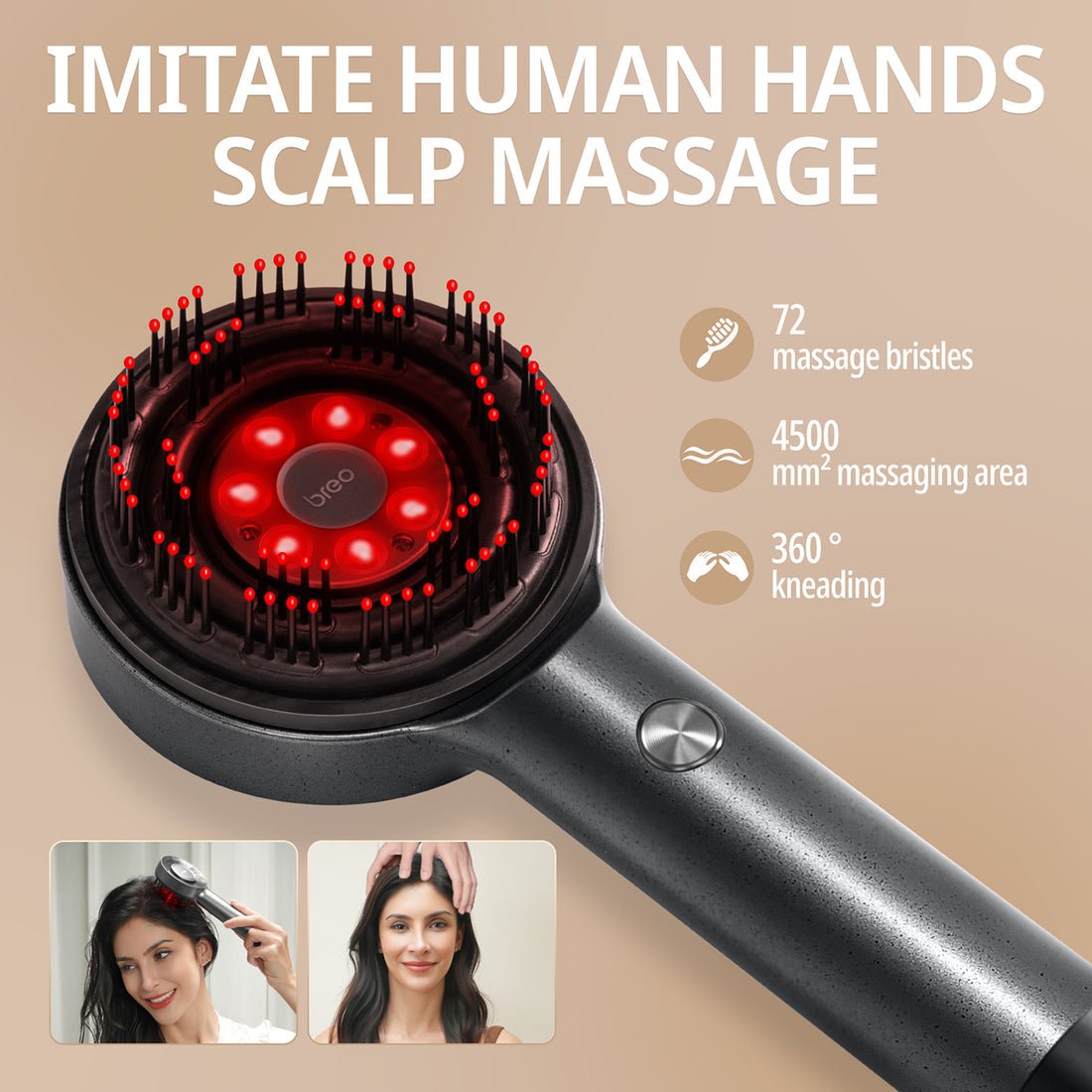LumiHeal Pro Scalp Massager جهاز تدليك فروة الرأس لومي هيل برو - Princess Cosmetics Qatar