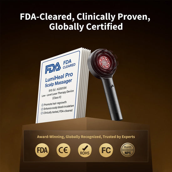 LumiHeal Pro Scalp Massager جهاز تدليك فروة الرأس لومي هيل برو - Princess Cosmetics Qatar