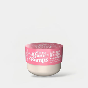 Luxe Organix Bye Bye Bum Bumps Clear & Smooth Booty Scrub 285g مقشر لوكس أورجانيكس باي باي بوم بامبز لتنظيف وتنعيم الأرداف - Princess Cosmetics Qatar