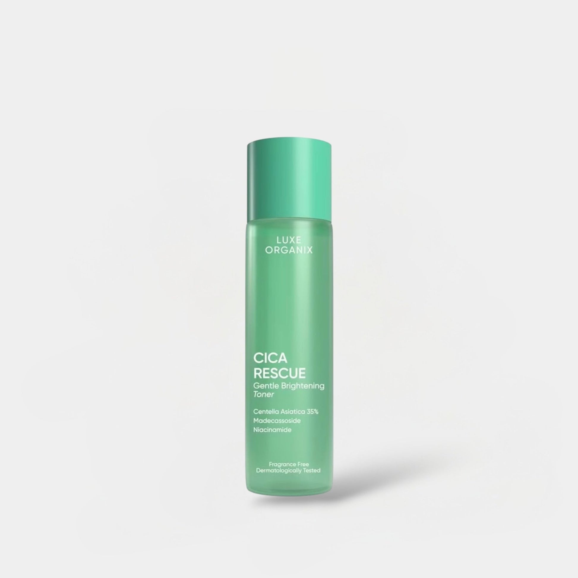 Luxe Organix Cica Rescue Gentle Brightening Toner 150ml تونر لوكس أورجانيكس سيكا ريسكيو اللطيف لتفتيح البشرة - Princess Cosmetics Qatar