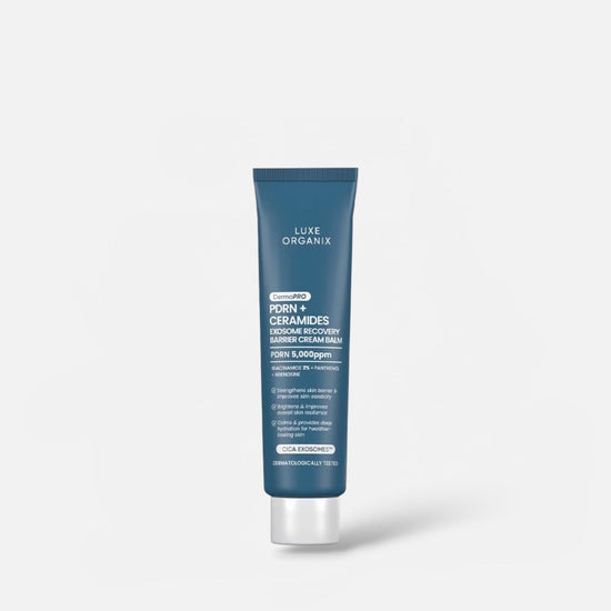 Luxe Organix Derma PRO PDRN + Ceramides Exosome Recovery Barrier Cream Balm 30g لوكس أورغانيكس ديرما برو PDRN + سيراميدات بلسم كريم إصلاح الحاجز بالبروتينات الخارجية (إكسوسوم) - Princess Cosmetics Qatar