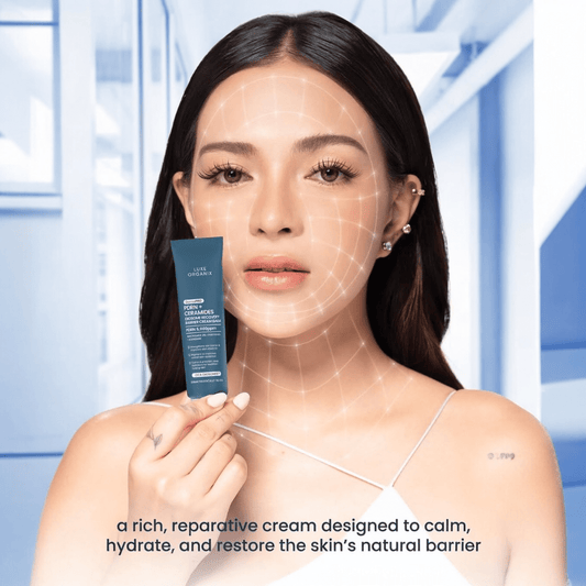 Luxe Organix Derma PRO PDRN + Ceramides Exosome Recovery Barrier Cream Balm 30g لوكس أورغانيكس ديرما برو PDRN + سيراميدات بلسم كريم إصلاح الحاجز بالبروتينات الخارجية (إكسوسوم) - Princess Cosmetics Qatar