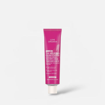 Luxe Organix Derma PRO TXA Melasma Clear Exosome Bright Treatment Cream 30g كريم لوكس أورجانيكس ديرما برو تي إكس إيه لعلاج الكلف وتفتيح البشرة بتقنية الإكسوسوم - Princess Cosmetics Qatar