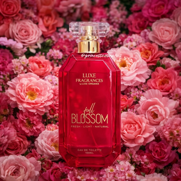 Luxe Organix Fragrances Full Blossom EDT 100ml عطر لوكس أورجانيكس فول بلوسوم أو دو تواليت - Princess Cosmetics Qatar