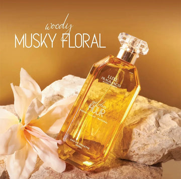 Luxe Organix Fragrances Golden Hour EDT 100ml لكس أورغانكس عطور غولدن آور - Princess Cosmetics Qatar