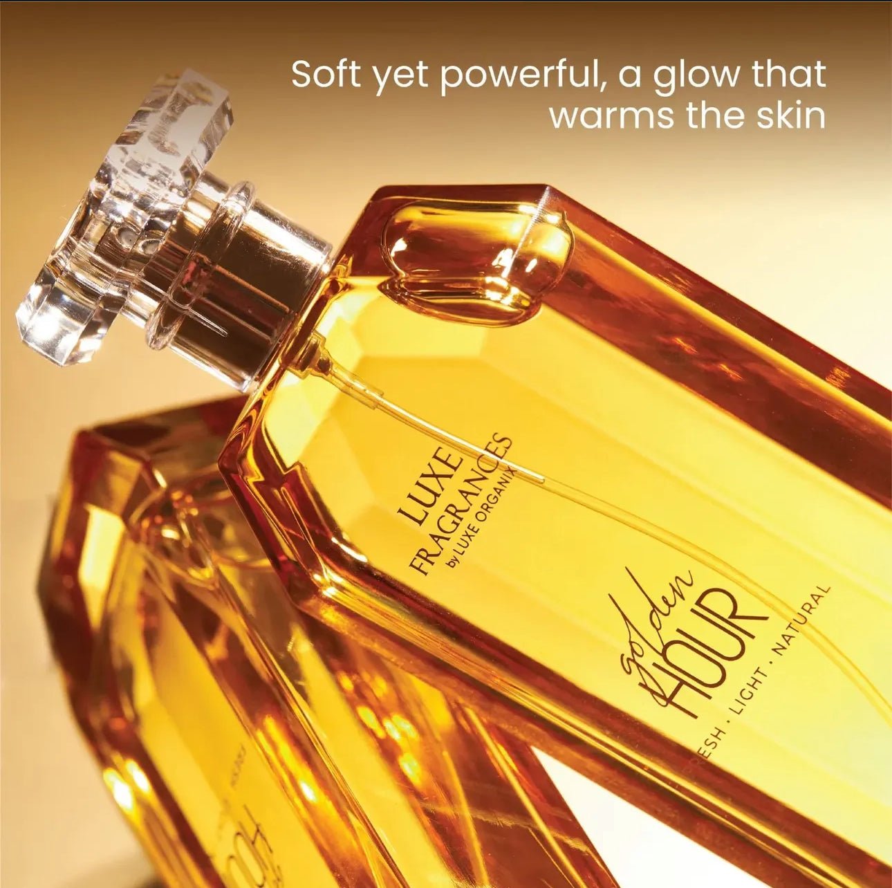 Luxe Organix Fragrances Golden Hour EDT 100ml لكس أورغانكس عطور غولدن آور - Princess Cosmetics Qatar