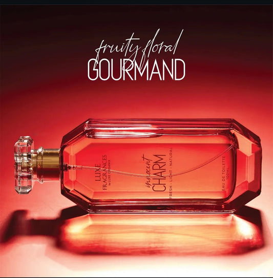 Luxe Organix Fragrances Innocent Charm EDT 100ml لكس أورغانكس عطور إنوسنت تشارم - Princess Cosmetics Qatar