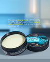 Luxe Organix Hair Professionals Dashing Gentleman Natural Shine Texturizing Wax 80g شمع لوكس أورجانيكس لتصفيف الشعر الاحترافي، شمع داشينغ جنتلمان الطبيعي اللامع - Princess Cosmetics Qatar