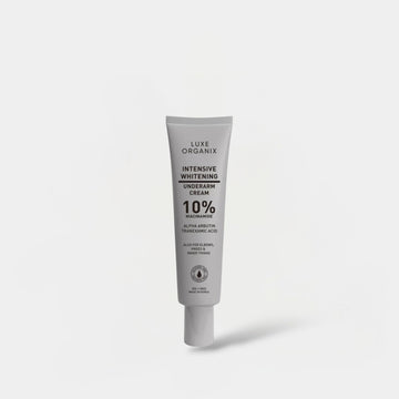 Luxe Organix Intensive Whitening Underarm Cream 10% Niacinamide 30g كريم لوكس أورجانيكس لتبييض الإبطين المكثف، 10% نياسيناميد - Princess Cosmetics Qatar