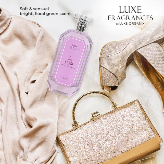 Luxe Organix Love Luna Eau De Toilette 100ml لوكس أورجانيكس لوف لونا أو دي تواليت 100 مل - Princess Cosmetics Qatar