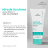 Luxe Organix Miracle Solutions Acne Derm+ Gel Cleanser 150ml جل منظف لوكس أورجانيكس ميراكل سوليوشنز لعلاج حب الشباب - Princess Cosmetics Qatar