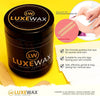 Luxewax Organic Sugar Wax 350g (Strips + Wooden Applicator) شمع السكر العضوي من لوكسواكس (شرائح + أداة تطبيق خشبية) - Princess Cosmetics Qatar