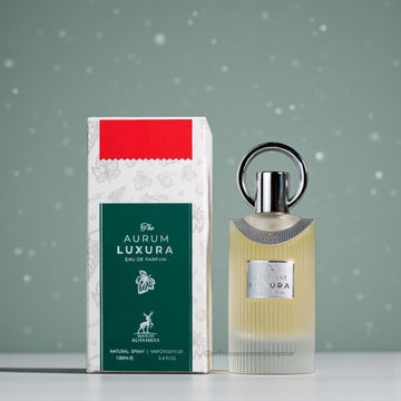 Maison Alhambra Aurum Luxura 100ml ميزون الحمراء أوروم لوكسورا - Princess Cosmetics Qatar