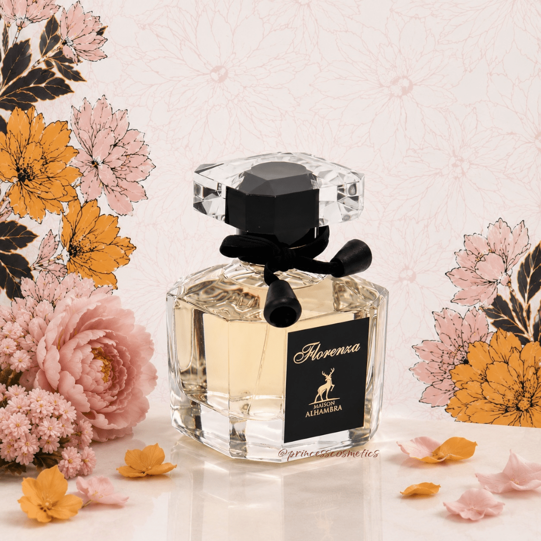 Maison Alhambra Florenza 100ml ميزون الحمراء فلورنسا - Princess Cosmetics Qatar
