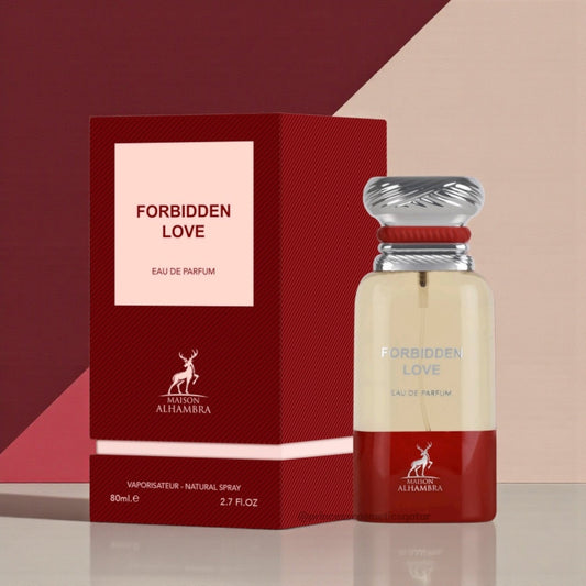Maison Alhambra Forbidden Love 80ml دار الحمراء الحب الممنوع - Princess Cosmetics Qatar