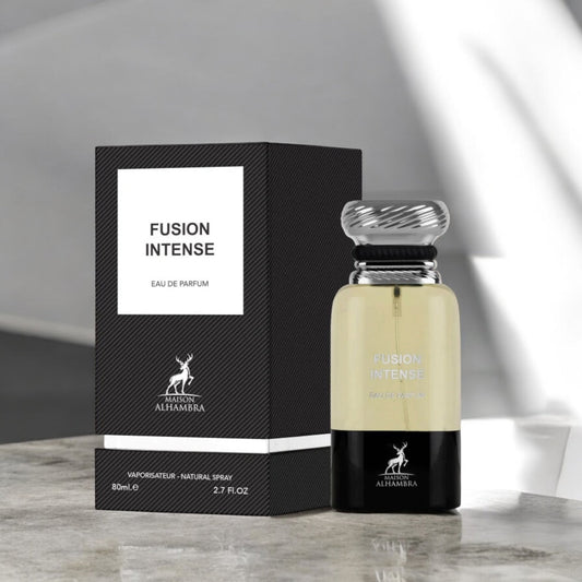 Maison Alhambra Fusion Intense 80ml ميزون الحمراء فيوجن إنتنس - Princess Cosmetics Qatar