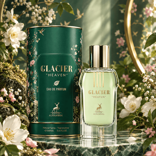 Maison Alhambra Glacier Heaven 100ml ميزون ألهامبرا غلاسيير هيفن - Princess Cosmetics Qatar