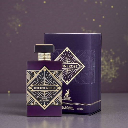 Maison Alhambra Infini Rose 100ml ميزون الحمراء إنفيني روز - Princess Cosmetics Qatar