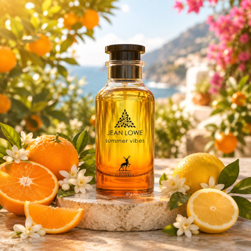 Maison Alhambra Jean Lowe Summer Vibes 100ml أجواء صيفية من تصميم جان لوي، دار أزياء الحمراء - Princess Cosmetics Qatar