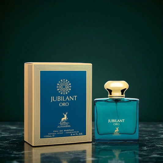 Maison Alhambra Jubilant Oro 100ml دار الحمراء جوبيلانت أورو - Princess Cosmetics Qatar