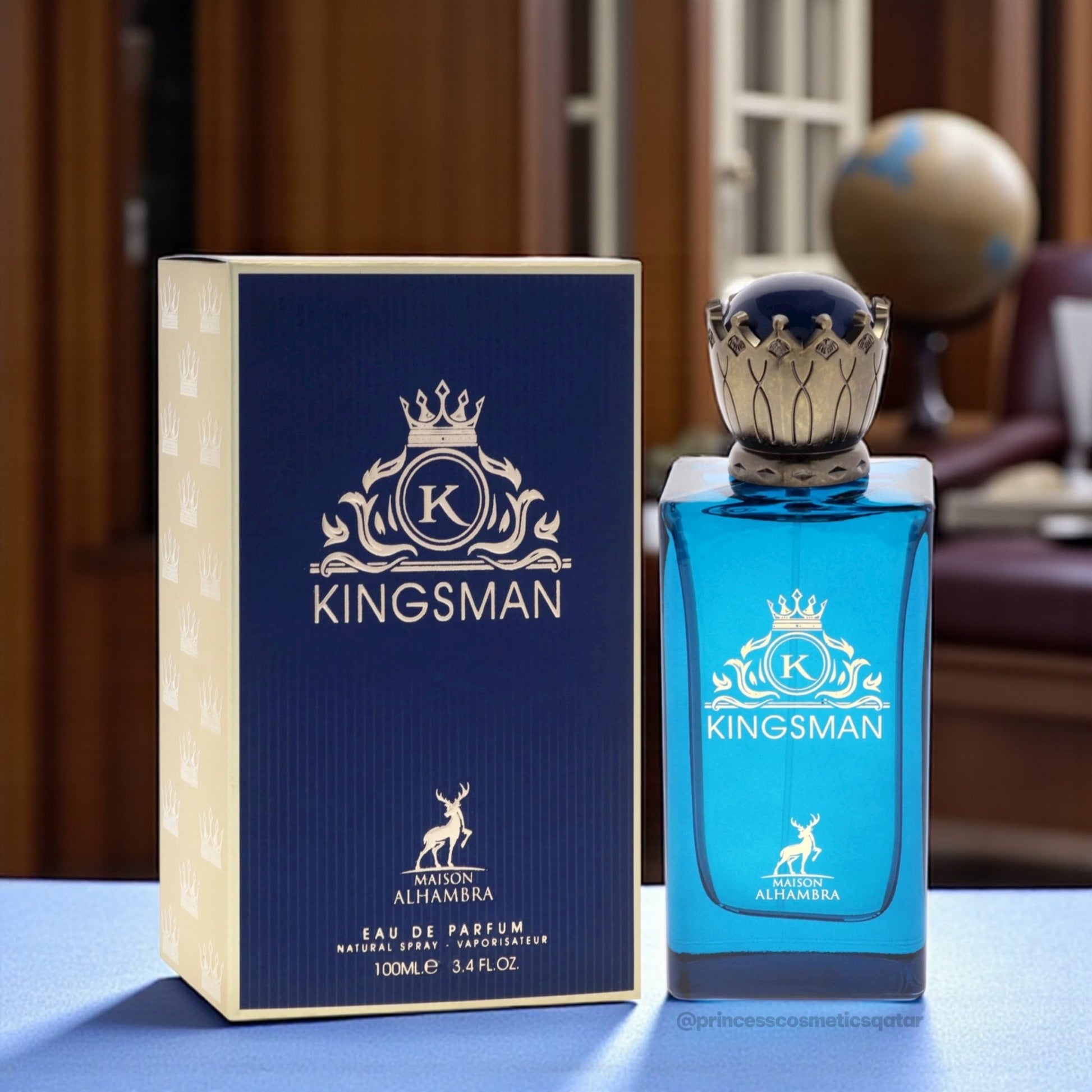 Maison Alhambra Kingsman 100ml ميزون الحمراء كينغزمان - Princess Cosmetics Qatar