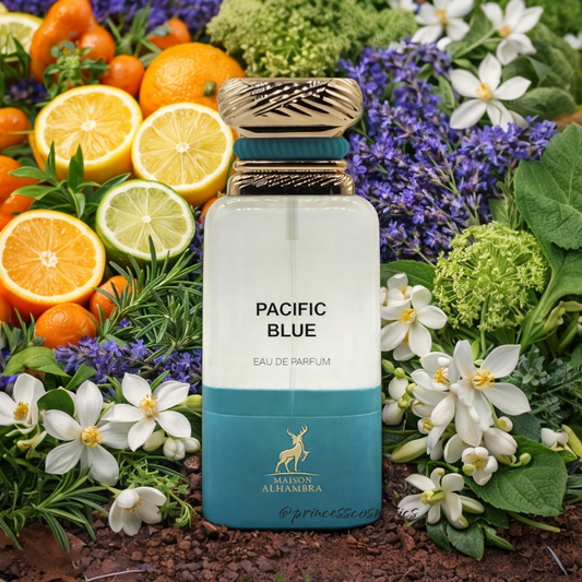 Maison Alhambra Pacific Blue ميزون الحمراء باسيفيك بلو - Princess Cosmetics Qatar