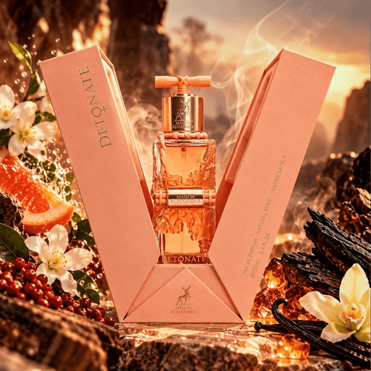Maison Alhambra Rave Detonate Women 100ml ميزون الحمبرا ريف ديتونيت للنساء - Princess Cosmetics Qatar