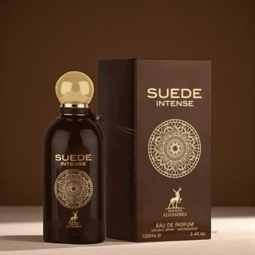 Maison Alhambra Suede Intense 100ml ميسون الحمراء سويد إنتنس - Princess Cosmetics Qatar