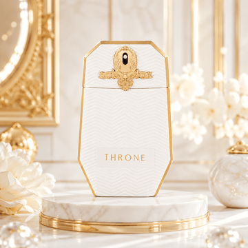 Maison Asrar Throne White 100ml عرش ميزون أسرار الأبيض - Princess Cosmetics Qatar