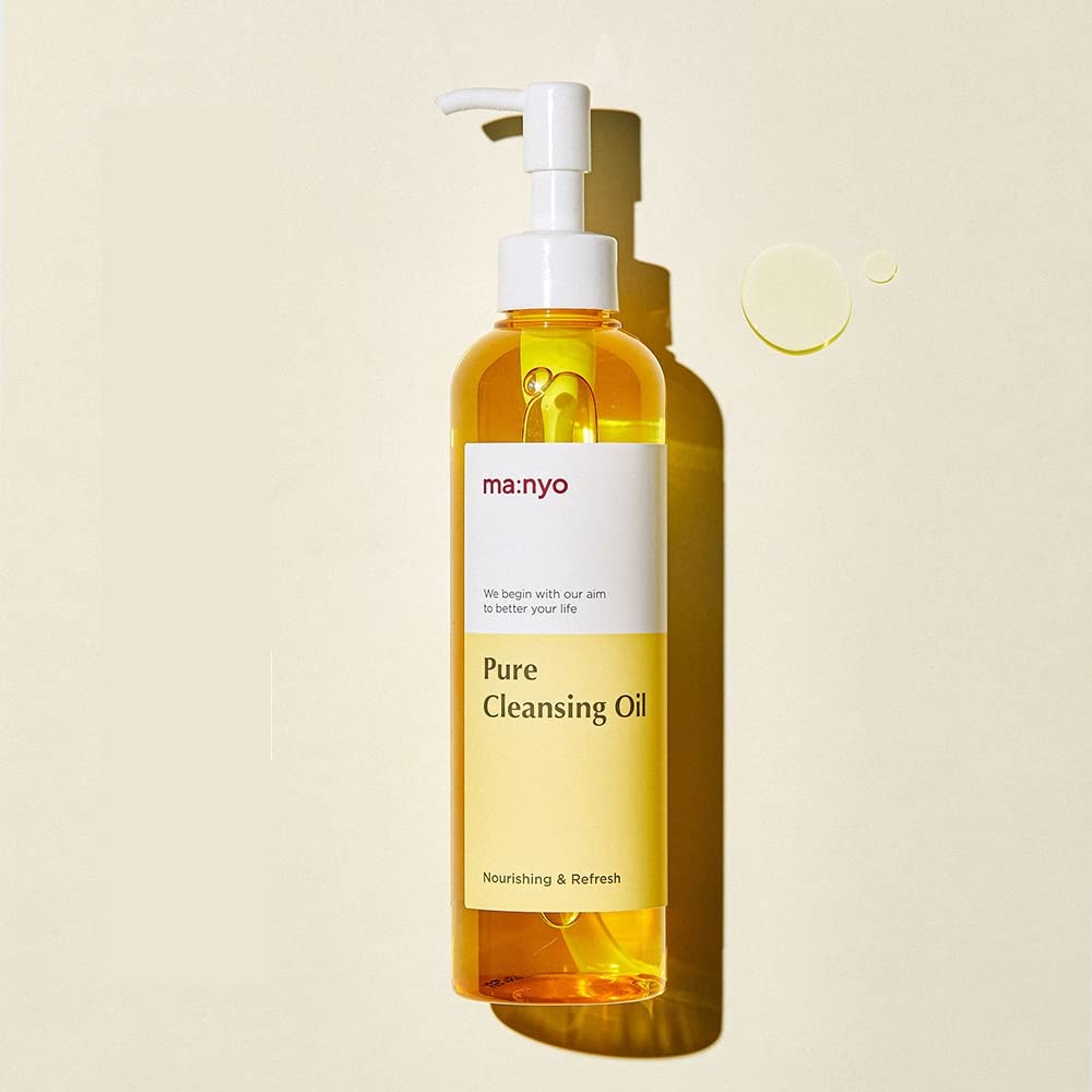 Manyo Pure Cleansing Oil 200ml. زيت التنظيف النقي مانيو 200 مل - Princess Cosmetics Qatar