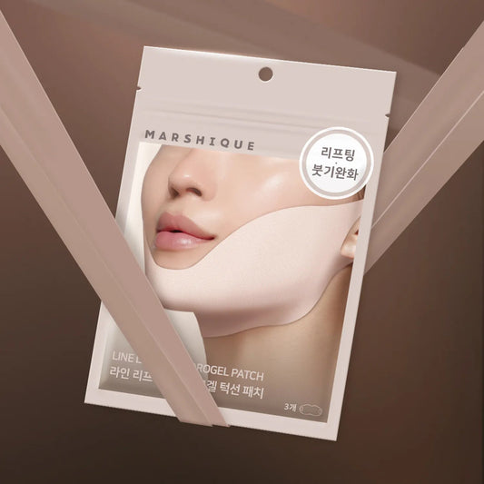 Marshique Line Lifting Hydrogel Patch (3 Patches) رقعة مارشيك لاين هيدروجيل لرفع البشرة - Princess Cosmetics Qatar